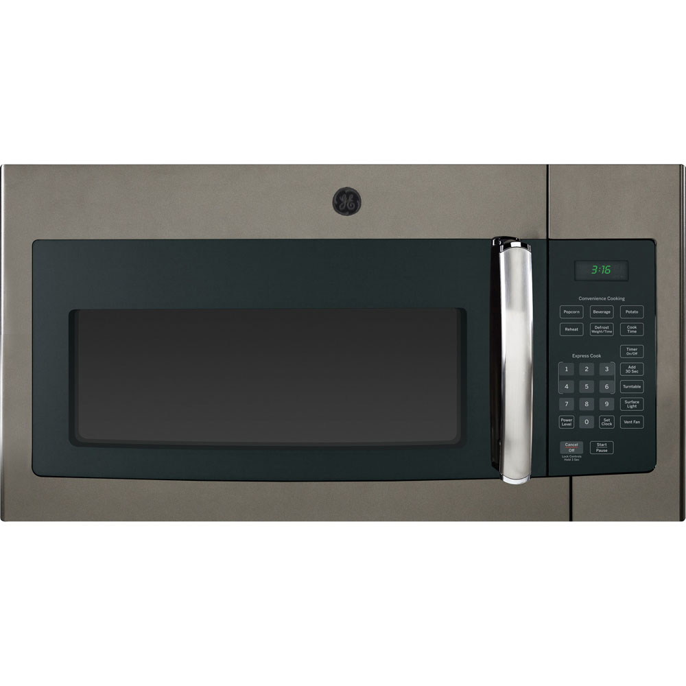 GE - 1.6 cu. Ft Over the range Microwave in Grey - JVM1635SLJC