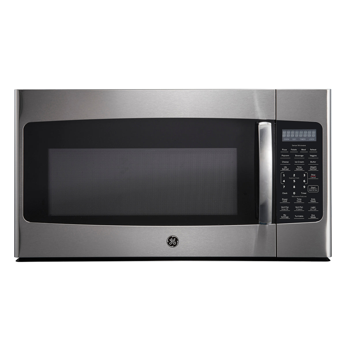 GE - 1.8 cu. Ft Over the range Microwave in Stainless - JVM2185SMSS
