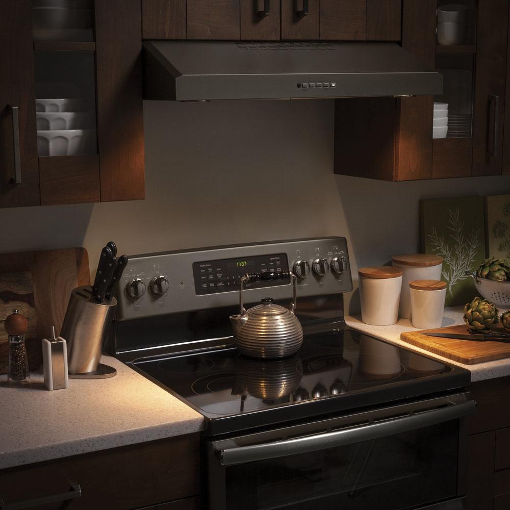 GE - 29.87 Inch 310 CFM Under Cabinet Range Vent in Grey - JVX5300EJESC