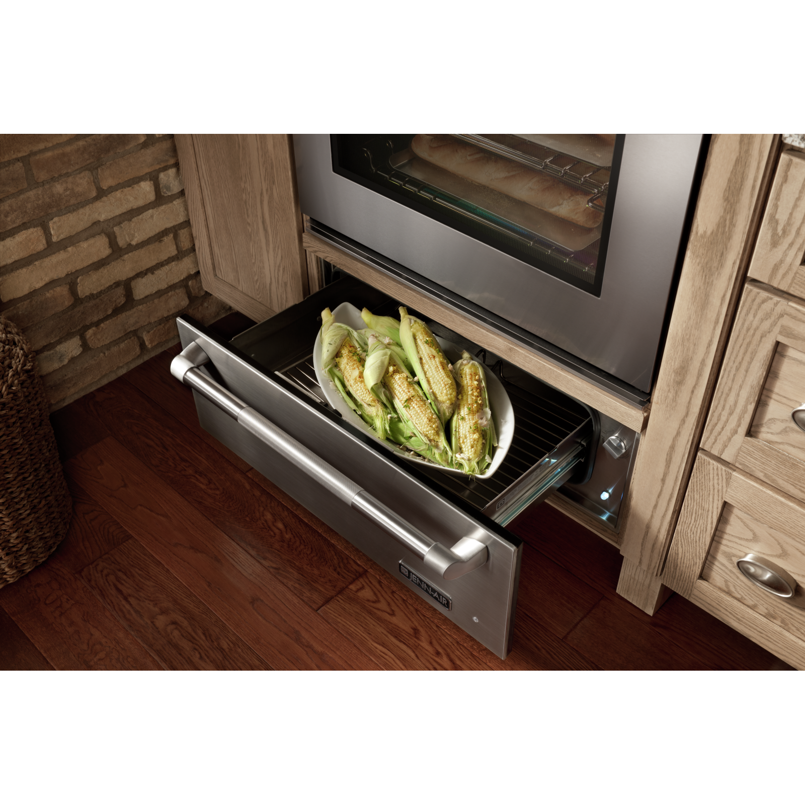 JennAir - 1.5 cu. ft Warming Drawer Accessory in Panel Ready - JWD2030WX