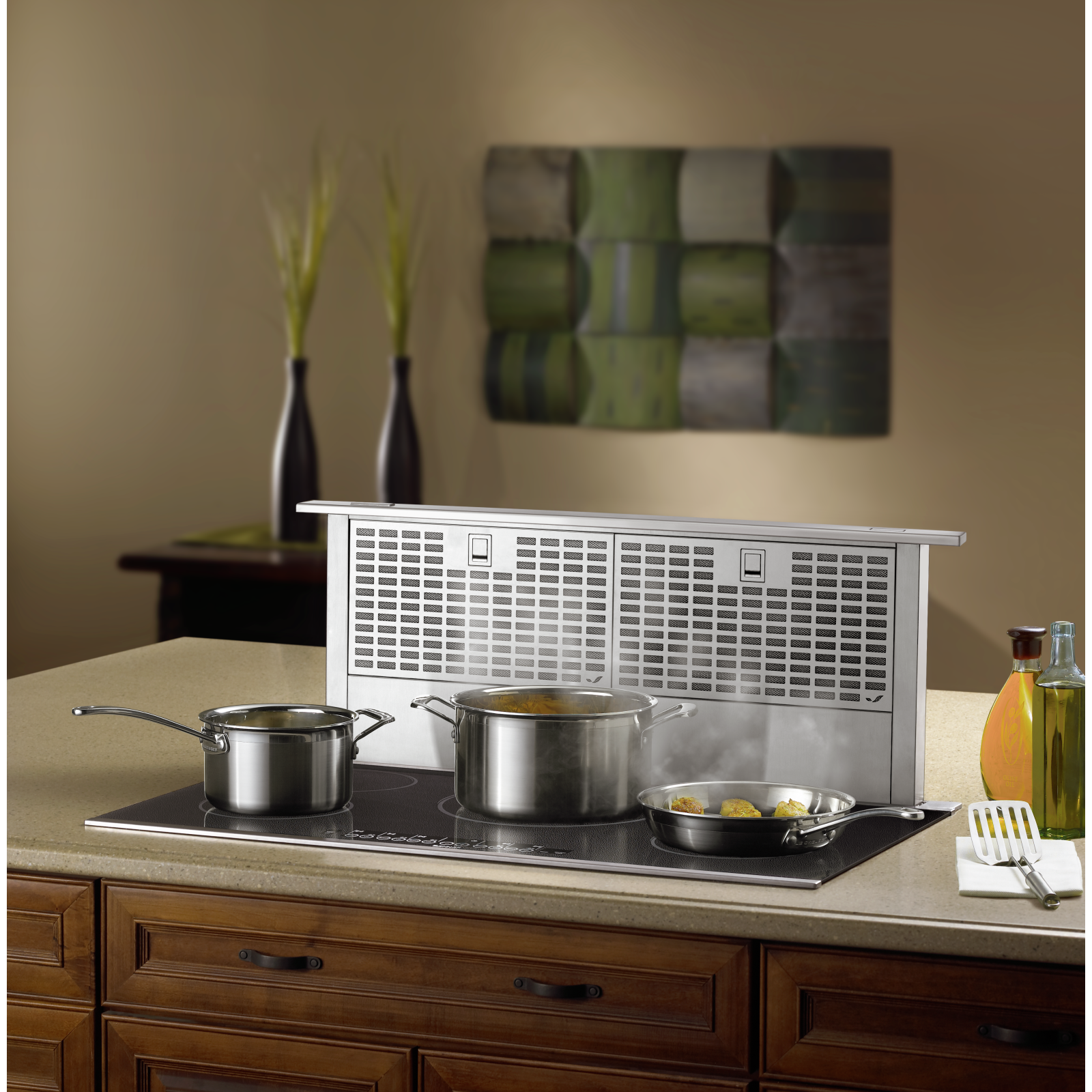 JennAir - 36 Inch 600 CFM Downdraft Vent in Stainless - JXD7036YS