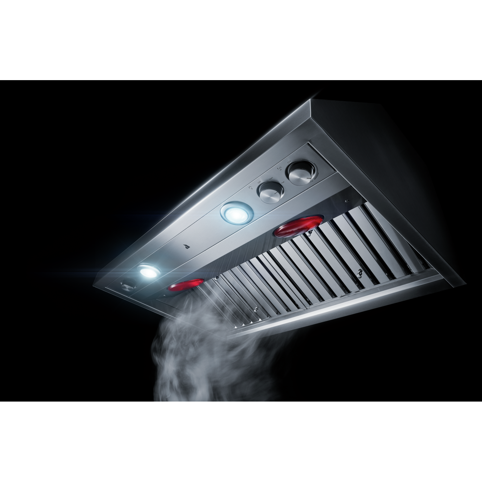 JennAir - 48 Inch 1200 CFM Wall Mount and Chimney Range Vent in Stainless - JXW9048HP