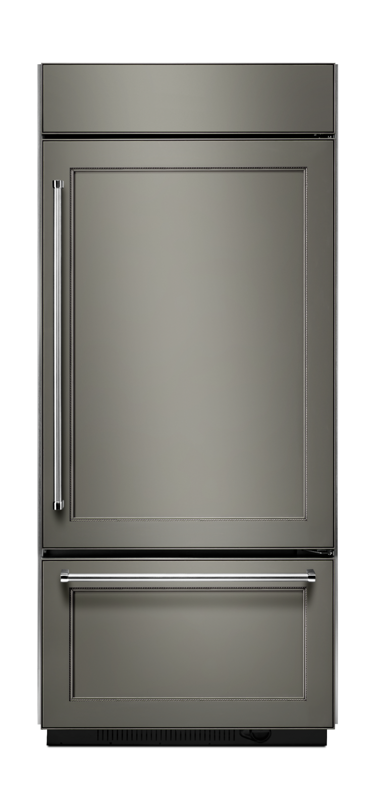 KitchenAid - 36.25 Inch 20.86 cu. ft Built-in Bottom Mount Refrigerator in Panel Ready - KBBR306EPA