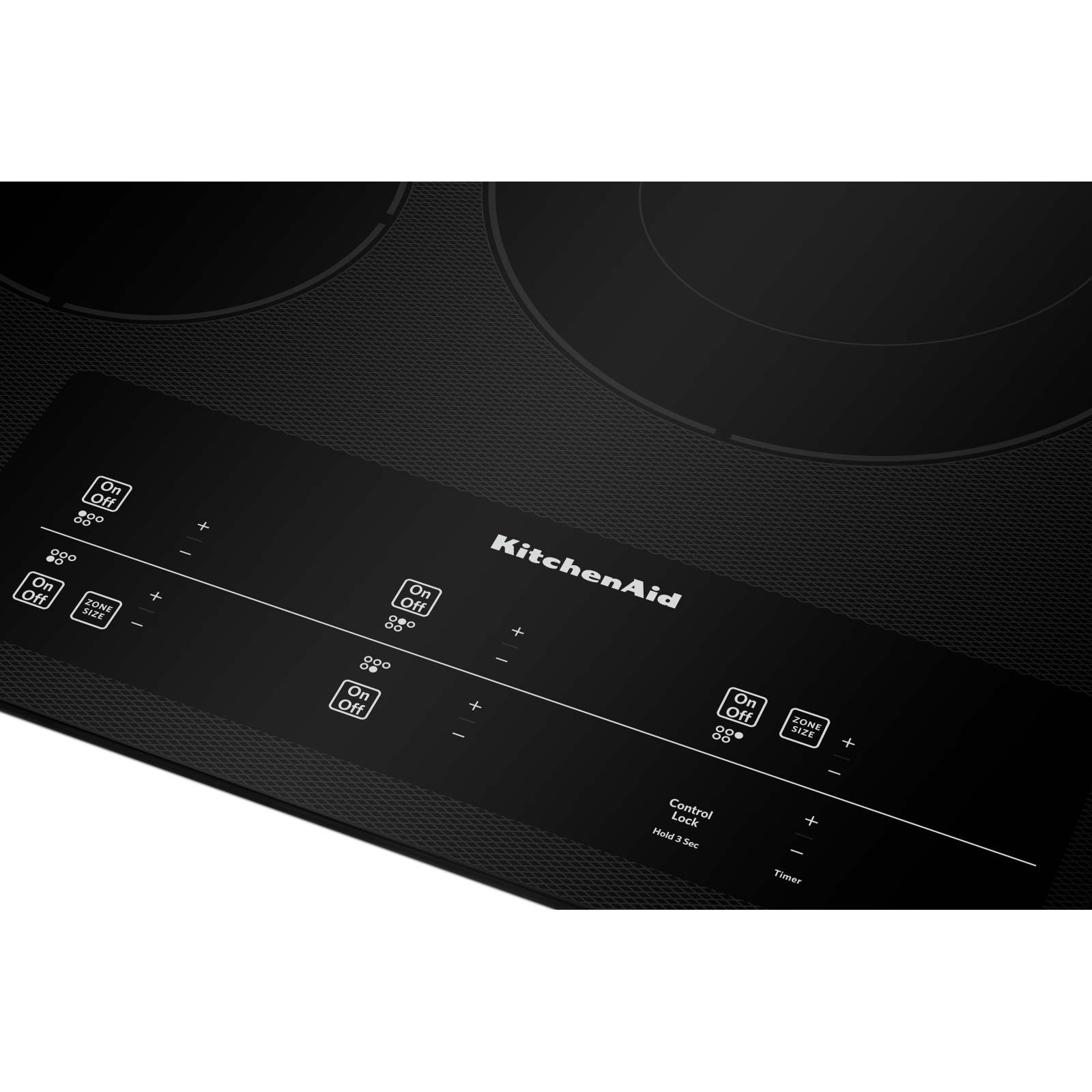 KitchenAid - 29 inch wide Electric Cooktop in Black - KCES950KBL