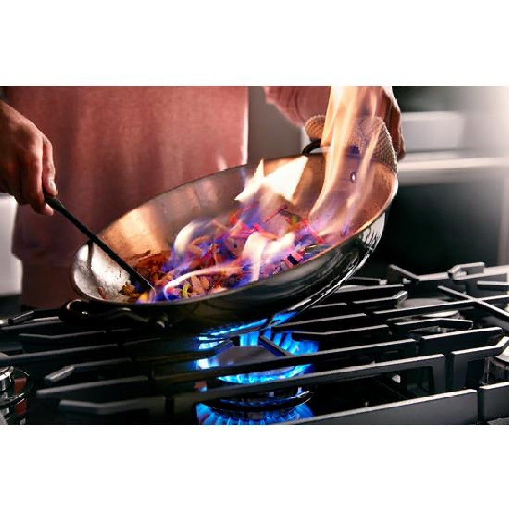 KitchenAid - 30.4 Inch Gas Cooktop in Black - KCGG530PBL