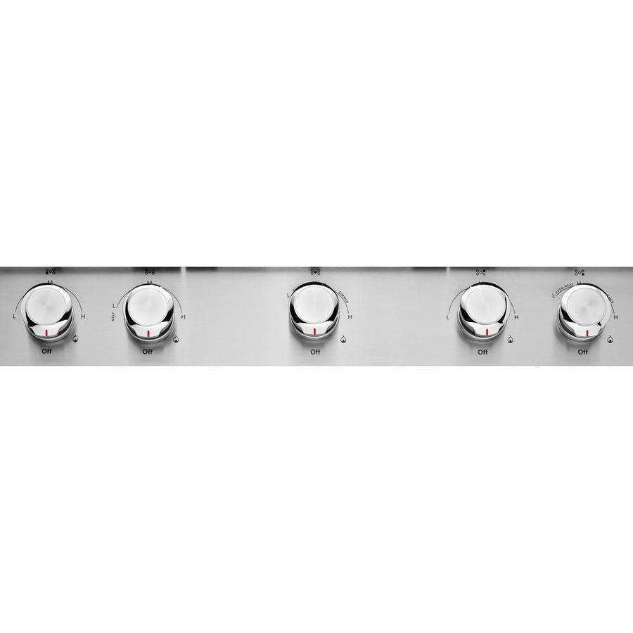 KitchenAid - 30 inch wide Gas Cooktop in Stainless Steel - KCGS950ESS