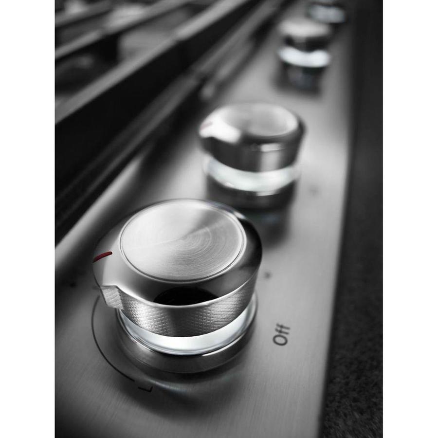 KitchenAid - 36 inch wide Gas Cooktop in Stainless Steel - KCGS956ESS