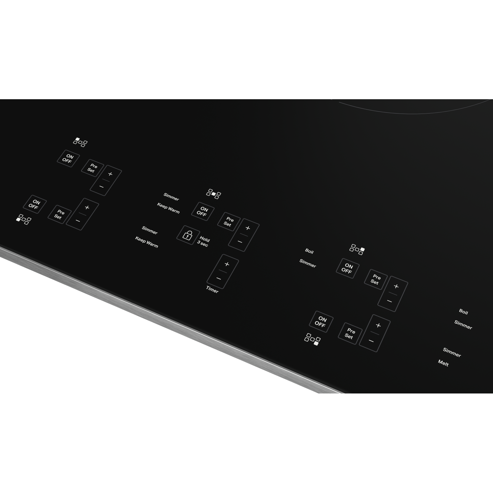 KitchenAid - 31.1875 inch wide Induction Cooktop in Stainless - KCIG550JSS