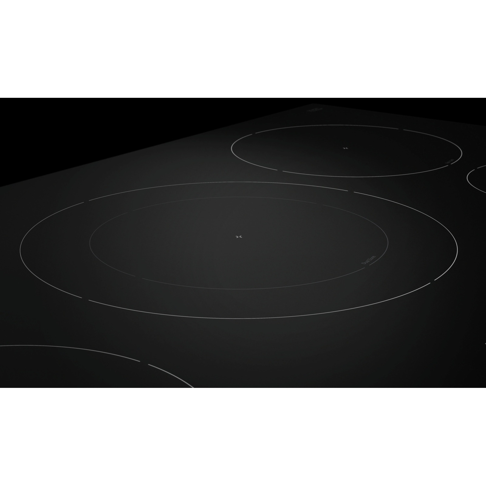 KitchenAid - 35.5625 inch wide Induction Cooktop in Black - KCIG556JBL