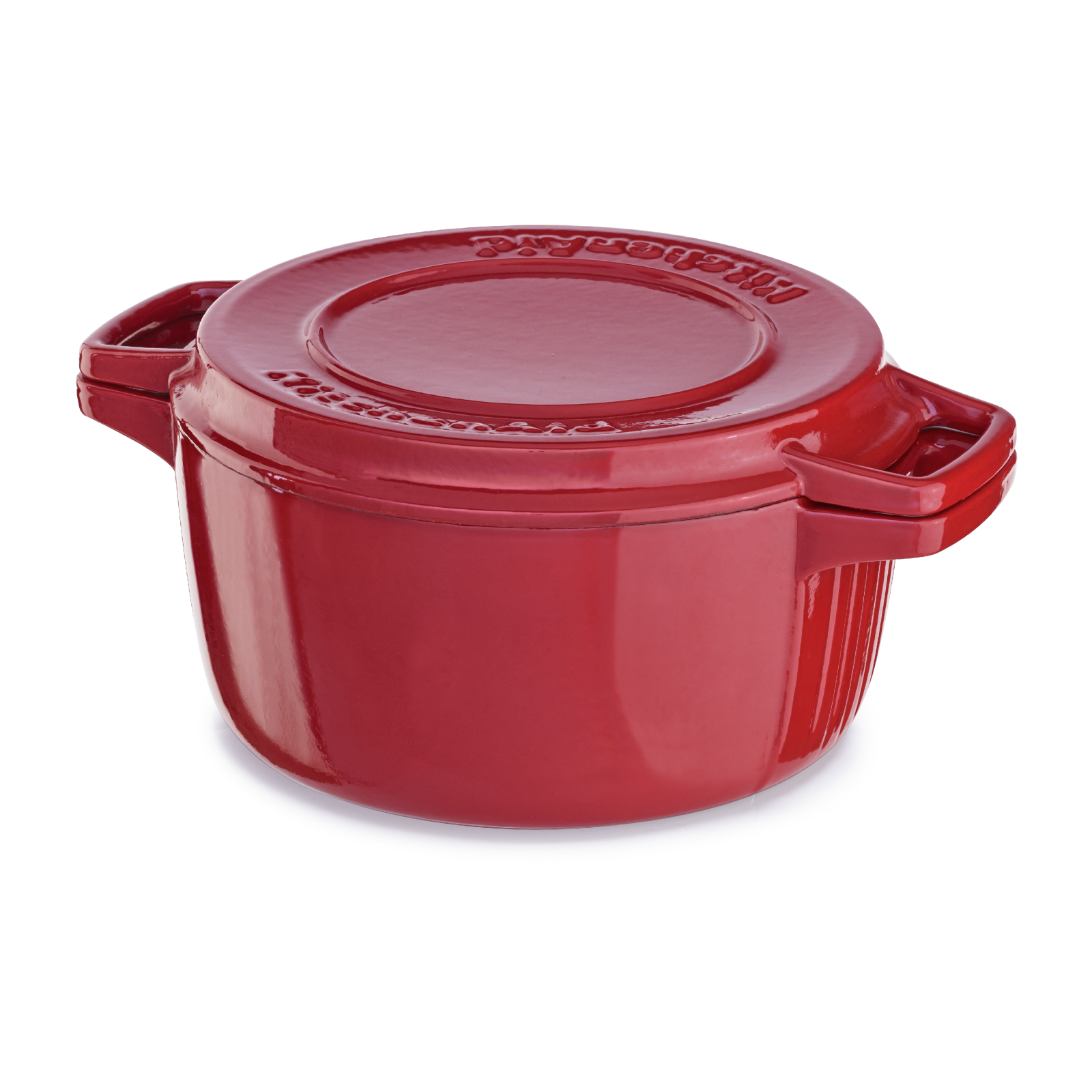 KitchenAid - 6.0Qt Cast Iron Cookware - KCPI60CRER