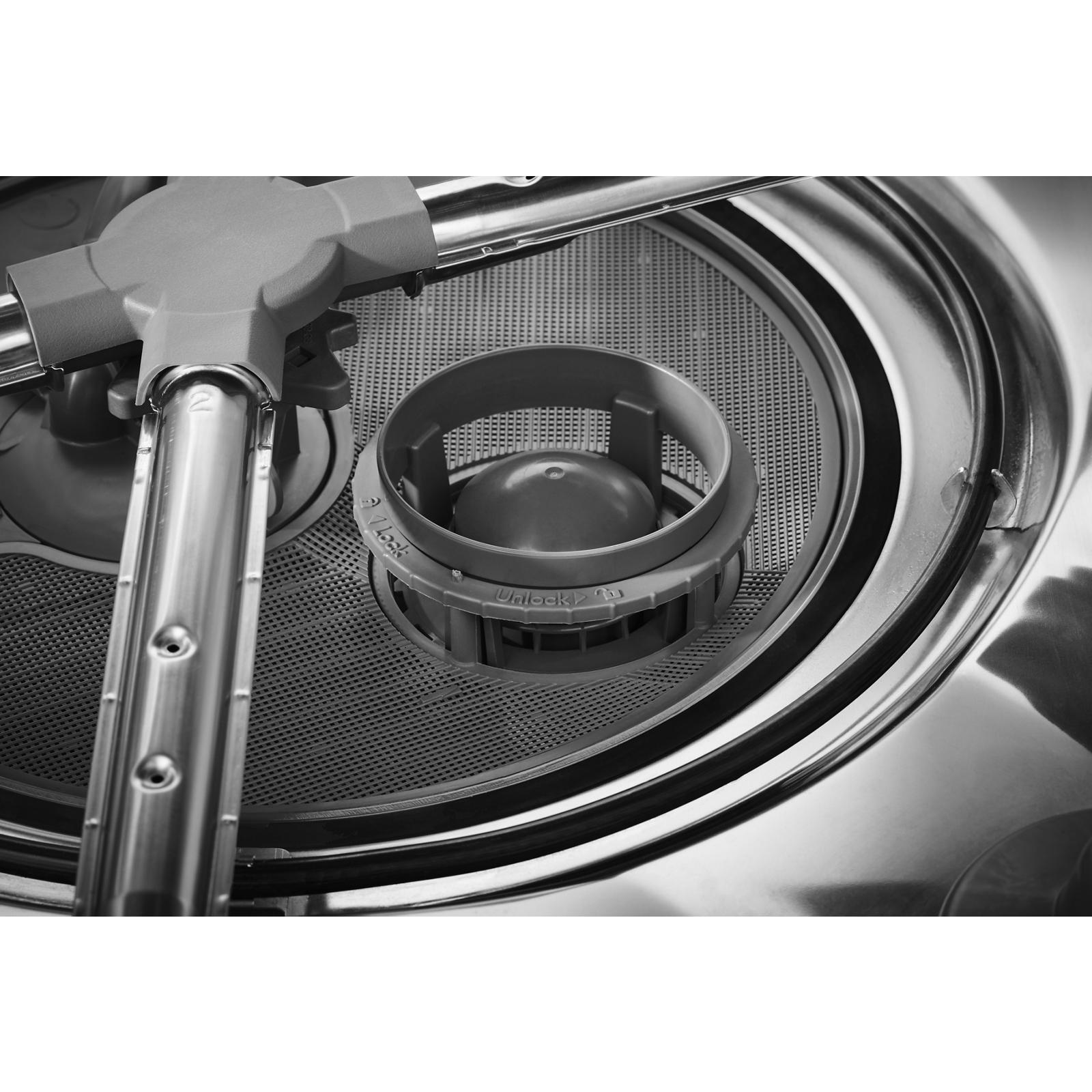 KitchenAid - 46 dBA Built In Dishwasher in Black - KDFE104HBL