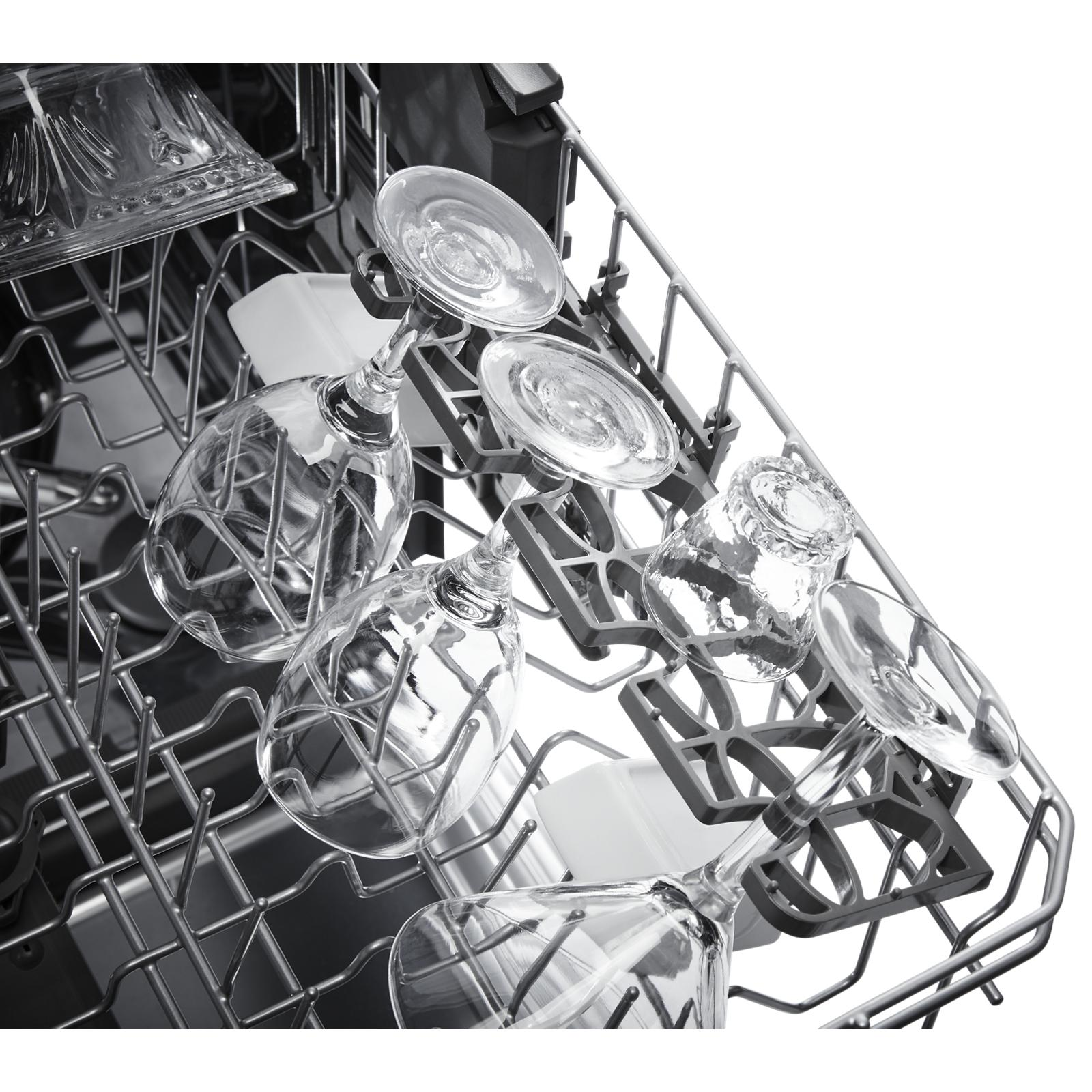 KitchenAid - 46 dBA Built In Dishwasher in Black - KDFE104HBL