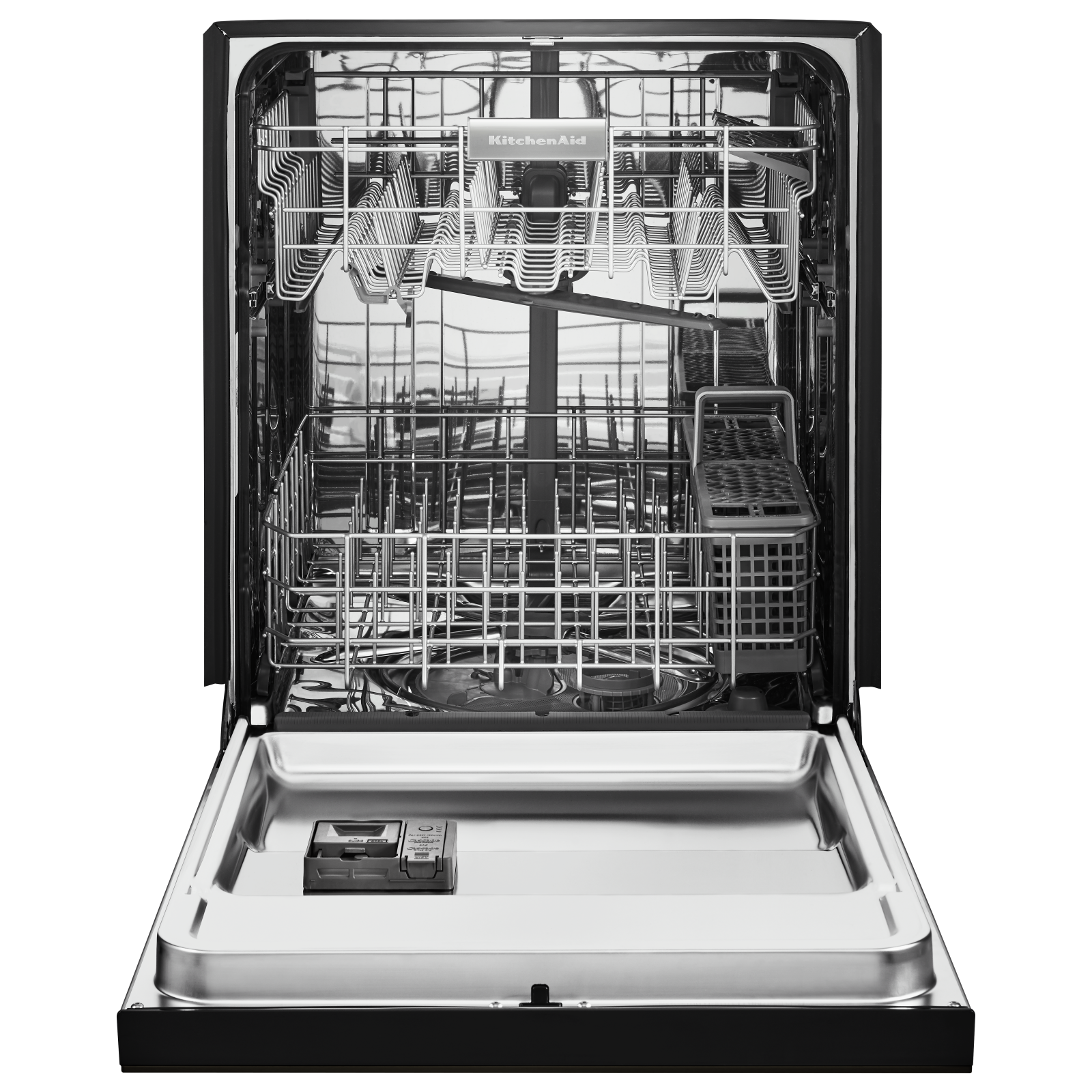 KitchenAid - 46 dBA Built In Dishwasher in Black Stainless - KDFE104HBS