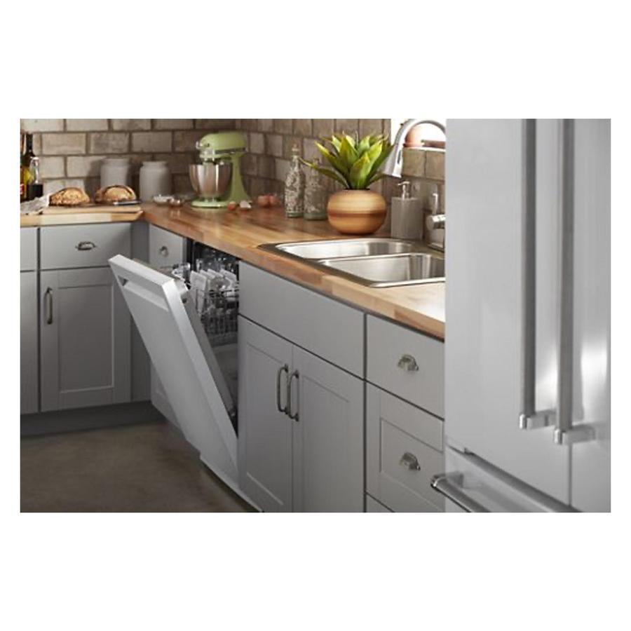 KitchenAid - 46 dBA Built In Dishwasher in White - KDFE104HWH