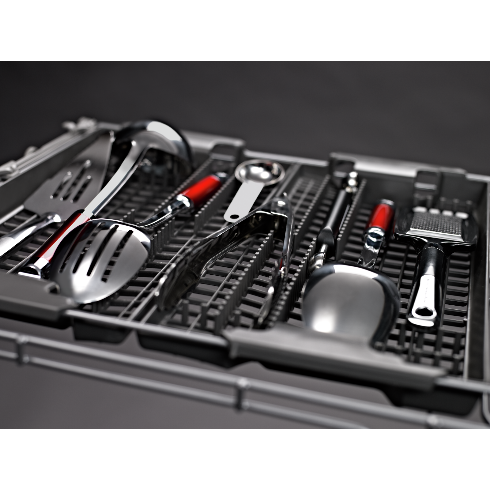 KitchenAid - 45 dBA Built In Dishwasher in Stainless - KDTE204DSS