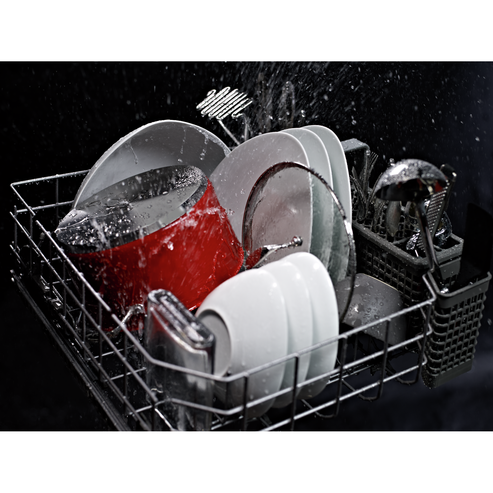 KitchenAid - 45 dBA Built In Dishwasher in Stainless - KDTE204DSS