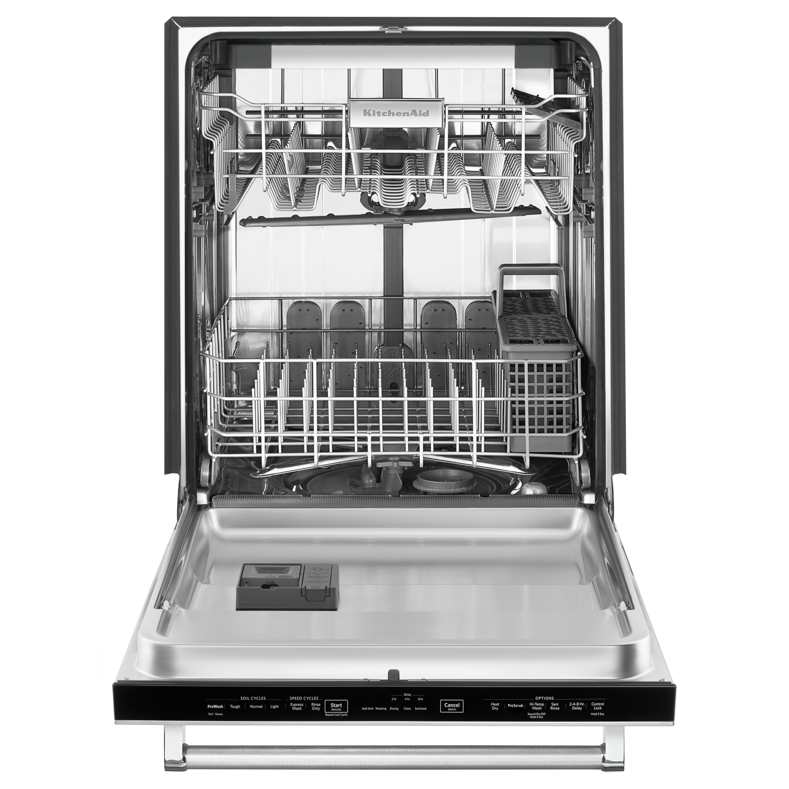 KitchenAid - 46 dBA Built In Dishwasher in Stainless - KDTE204ESS