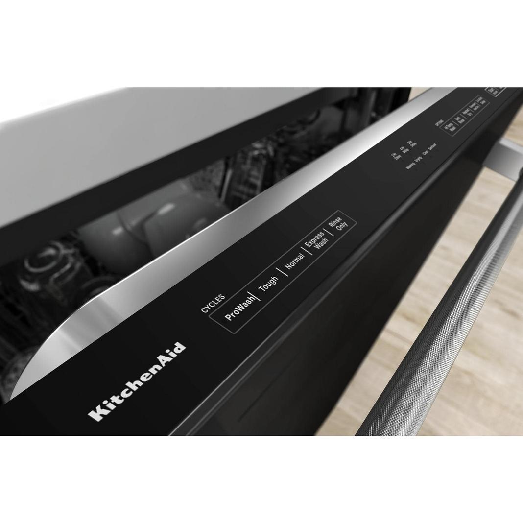KitchenAid - 39 dBA Built In Dishwasher in Black Stainless - KDTE204KBS