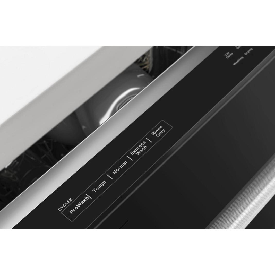 KitchenAid - 39 dBA Built In Dishwasher in Black Stainless - KDTE204KBS