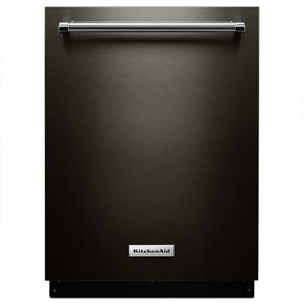 KitchenAid - 44 dBA Built In Dishwasher in Black Stainless - KDTM404EBS