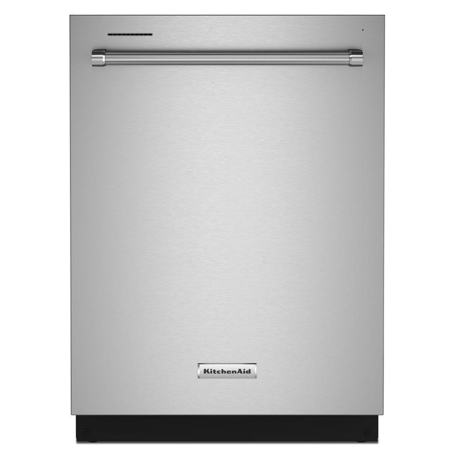KitchenAid - 44 dBA Built In Dishwasher in Stainless - KDTM404KPS
