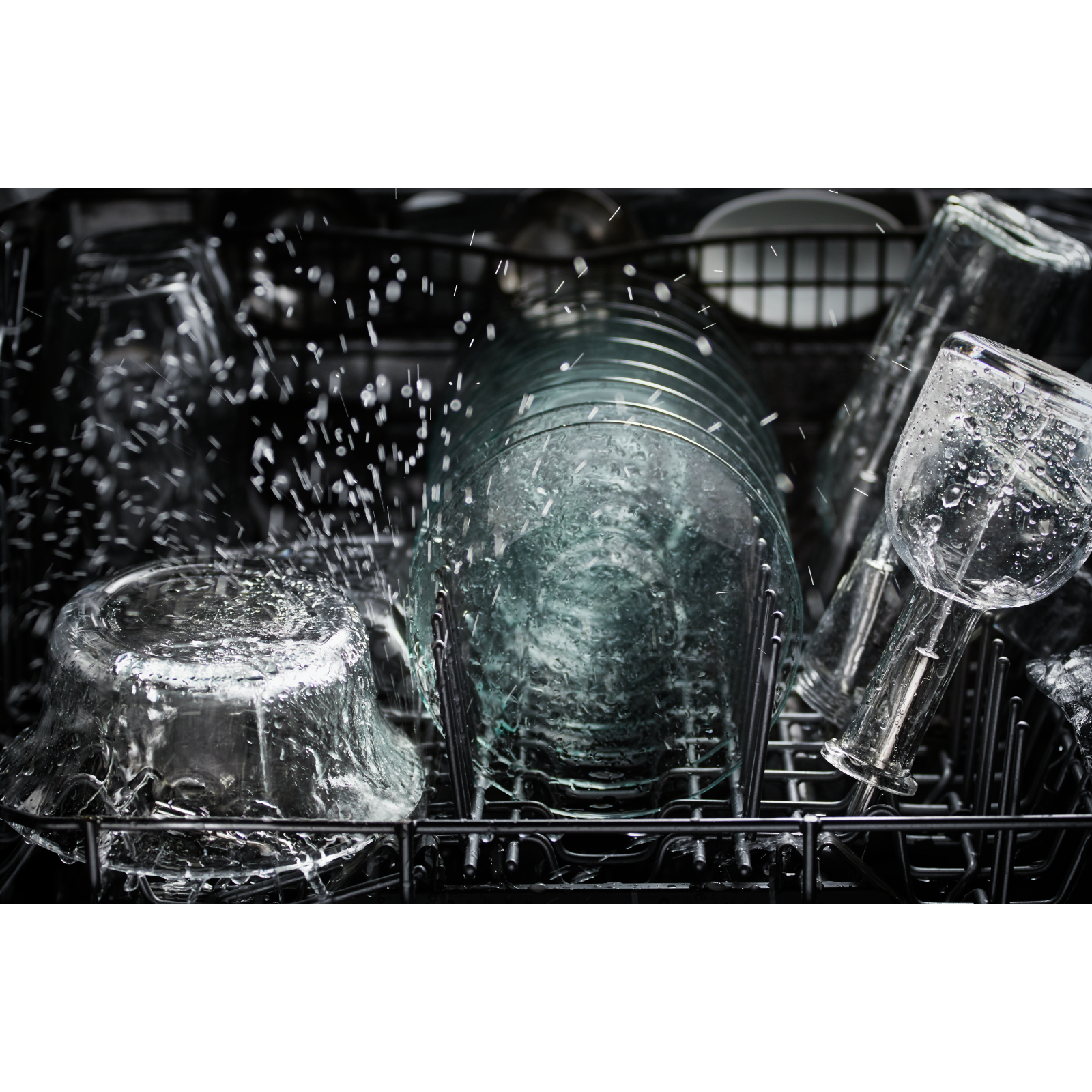 KitchenAid - 44 dBA Built In Dishwasher in Black Stainless - KDTM704EBS