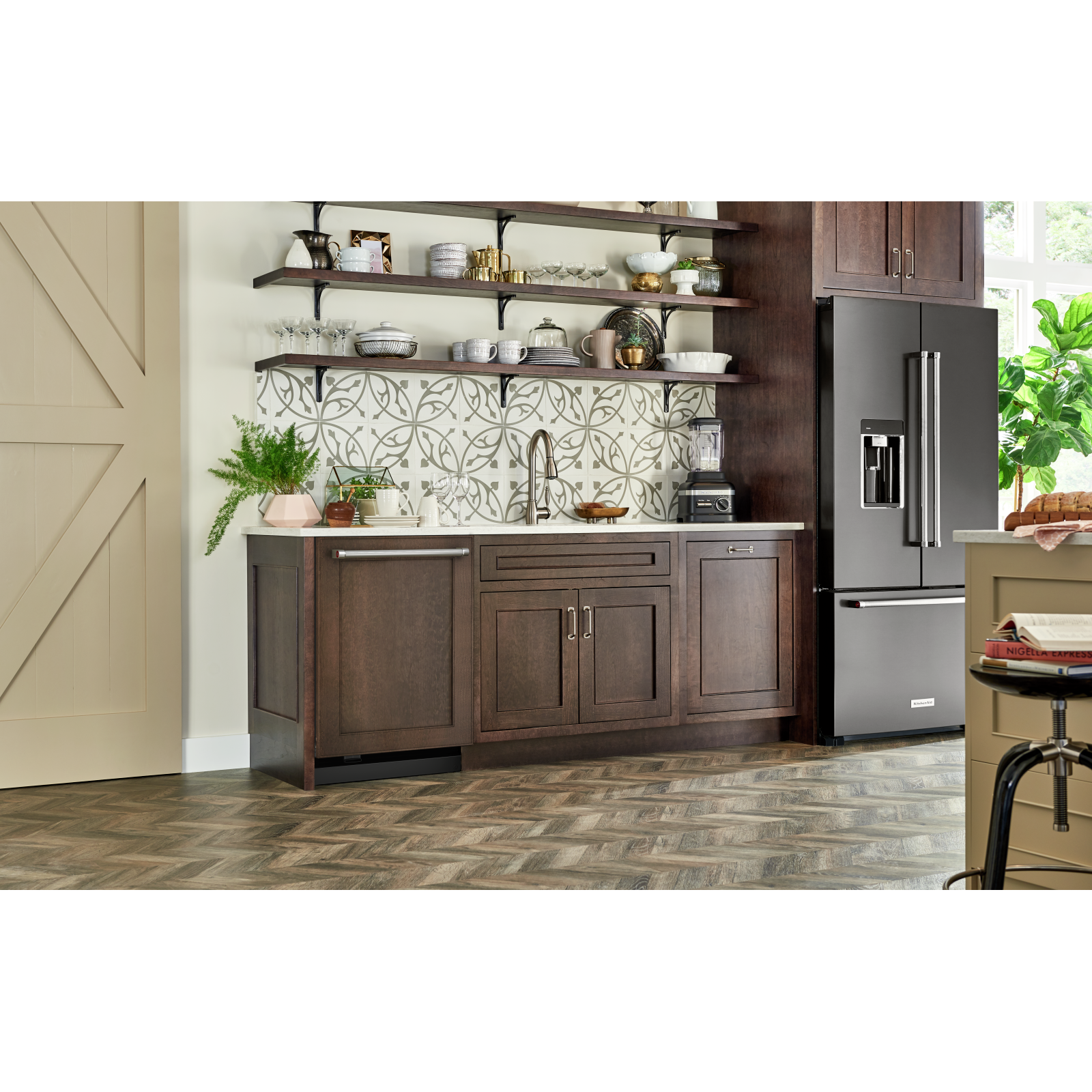 KitchenAid - 44 dBA Built In Dishwasher in Panel Ready - KDTM704LPA