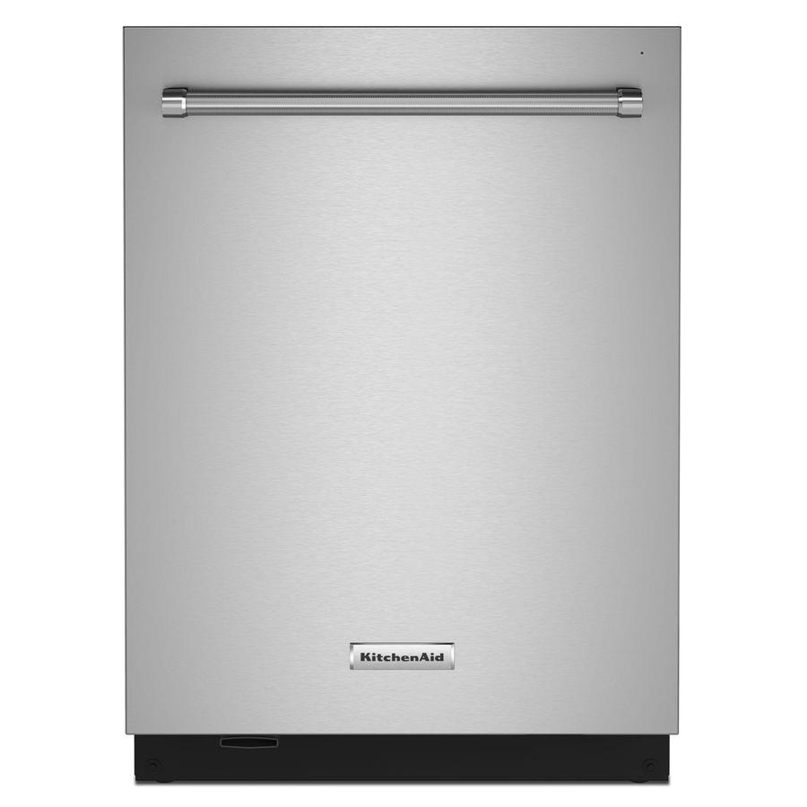 KitchenAid - 44 dBA Built In Dishwasher in Stainless - KDTM804KPS