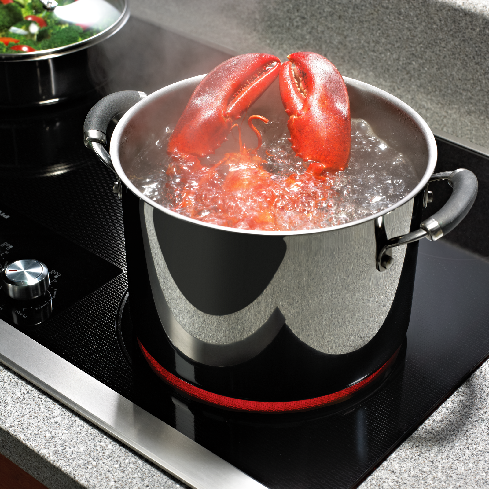 KitchenAid - 36.3125 Inch Electric Cooktop in Stainless - KECC664BSS