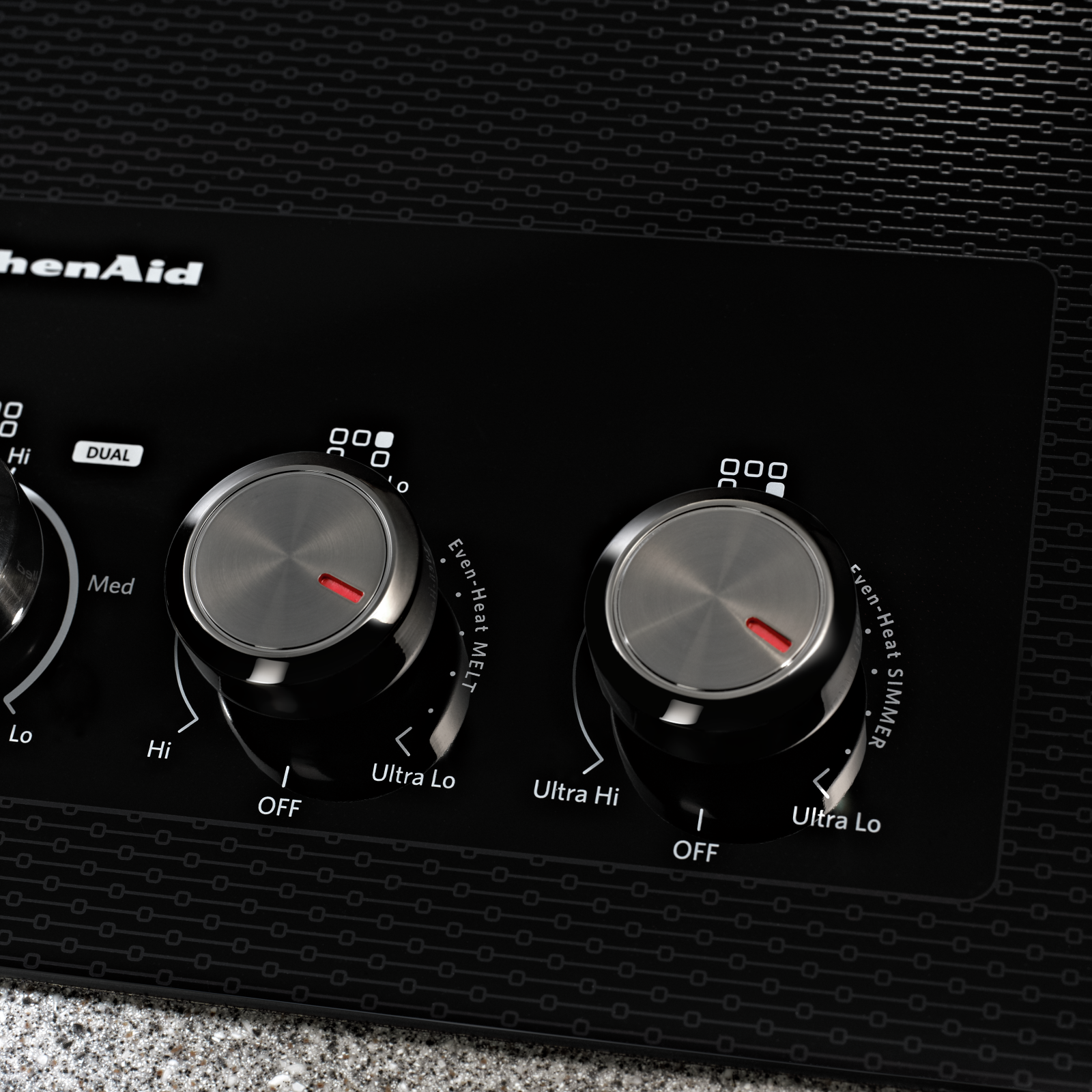 KitchenAid - 36.3125 Inch Electric Cooktop in Stainless - KECC664BSS