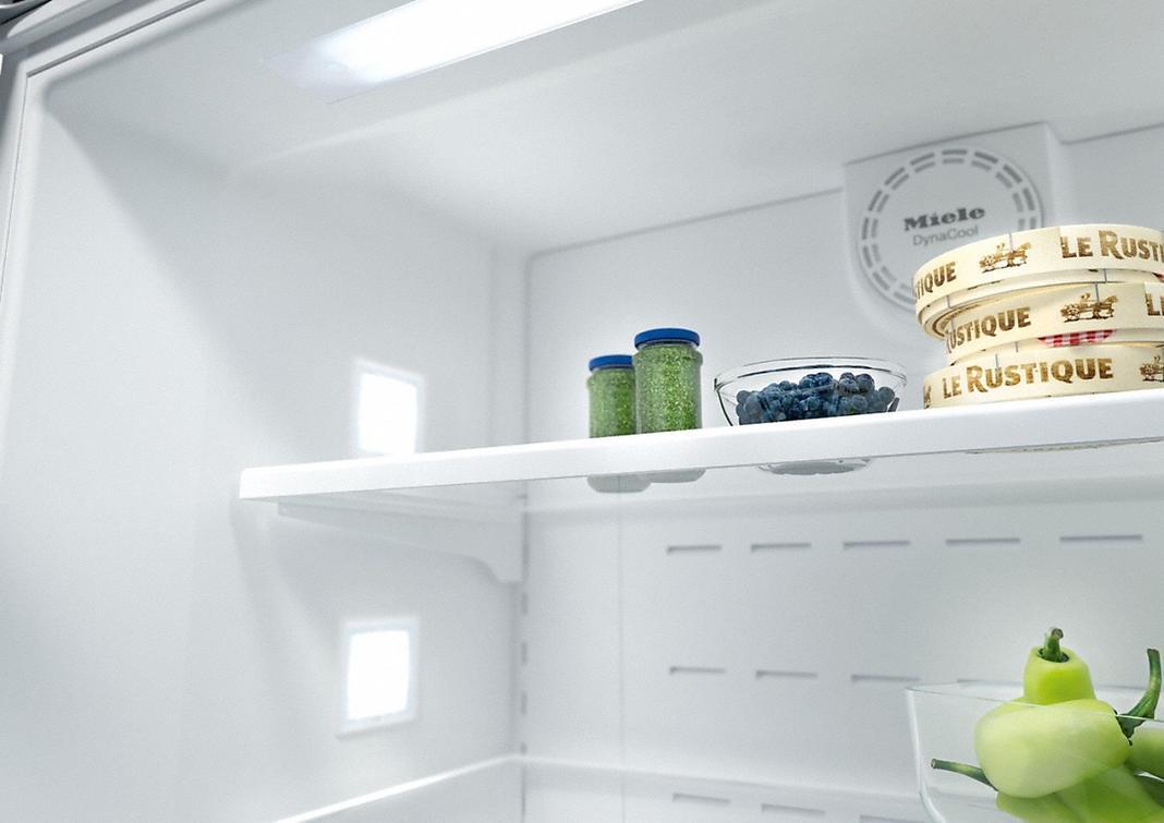 Miele - 35.875 Inch 18.9 cu. ft French Door Refrigerator in Panel Ready - KFNF9955 IDE