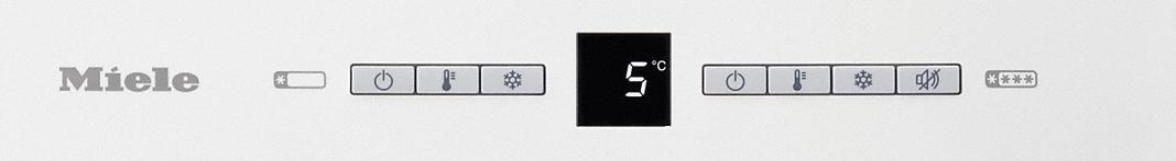 Miele - 22.125 Inch 9.1 cu. ft Bottom Mount Refrigerator in Stainless - KFN 37232 ID