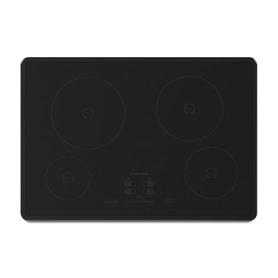 KitchenAid - 30 inch wide Induction Cooktop in Black - KICU500XBL