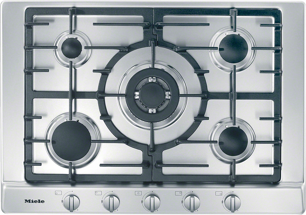 Miele - 29.625 inch wide Gas Cooktop in Stainless - KM2032 G