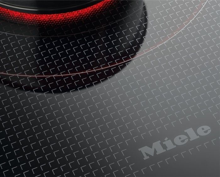 Miele - 30.625 inch wide Electric Cooktop in Stainless - KM5624