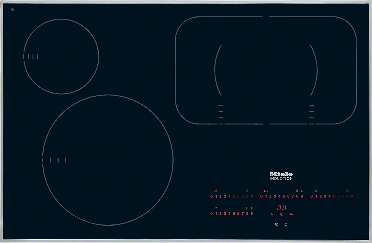 Miele 31.75 inch wide Induction Cooktop in Black KM6357