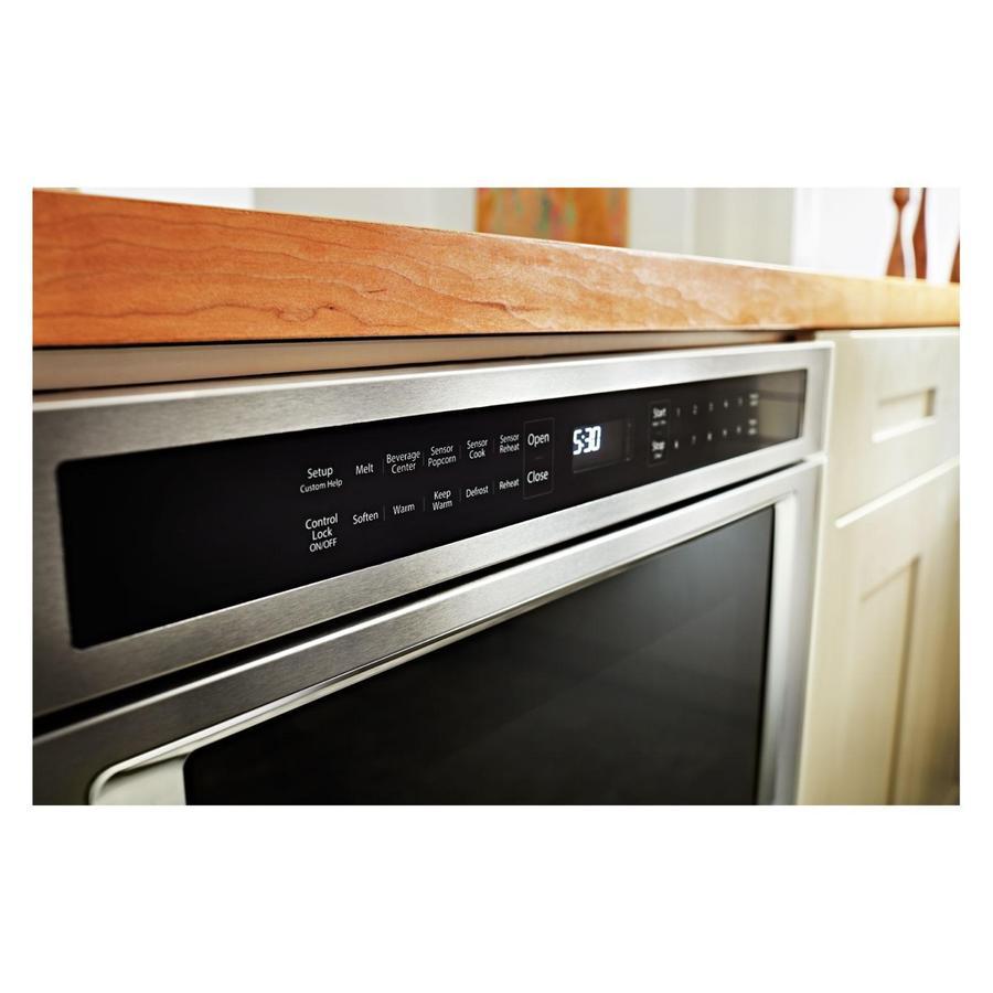 KitchenAid - 1.2 cu. Ft Built In Microwave in Stainless - KMBD104GSS