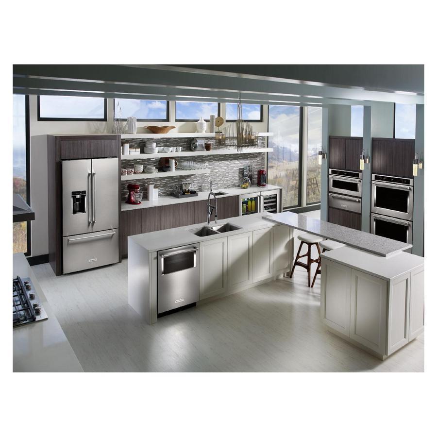 KitchenAid - 1.4 cu. ft Built In Microwave in Stainless - KMBP100ESS