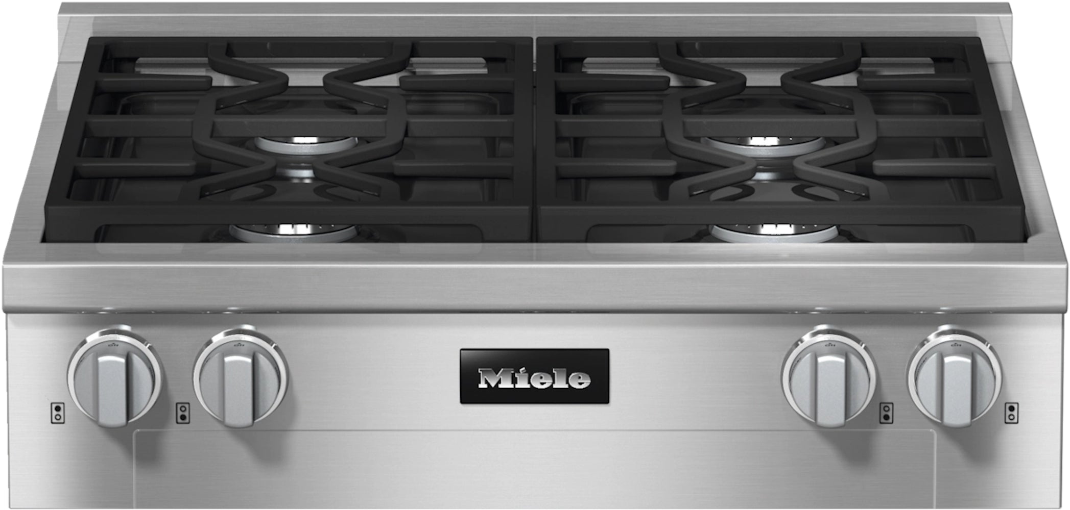 Miele - 30 Inch Gas Cooktop in Stainless - KMR 1124-3 LP