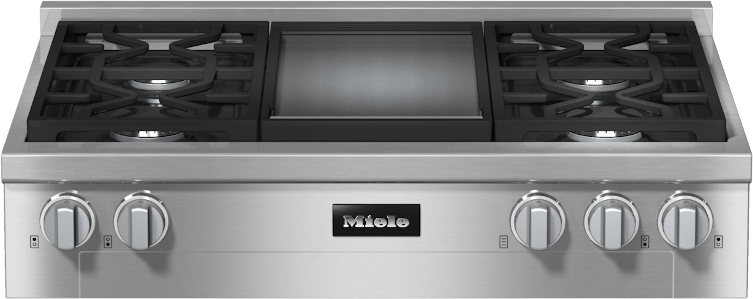 Miele - 36 Inch Gas Cooktop in Stainless - KMR 1136-3 G GD