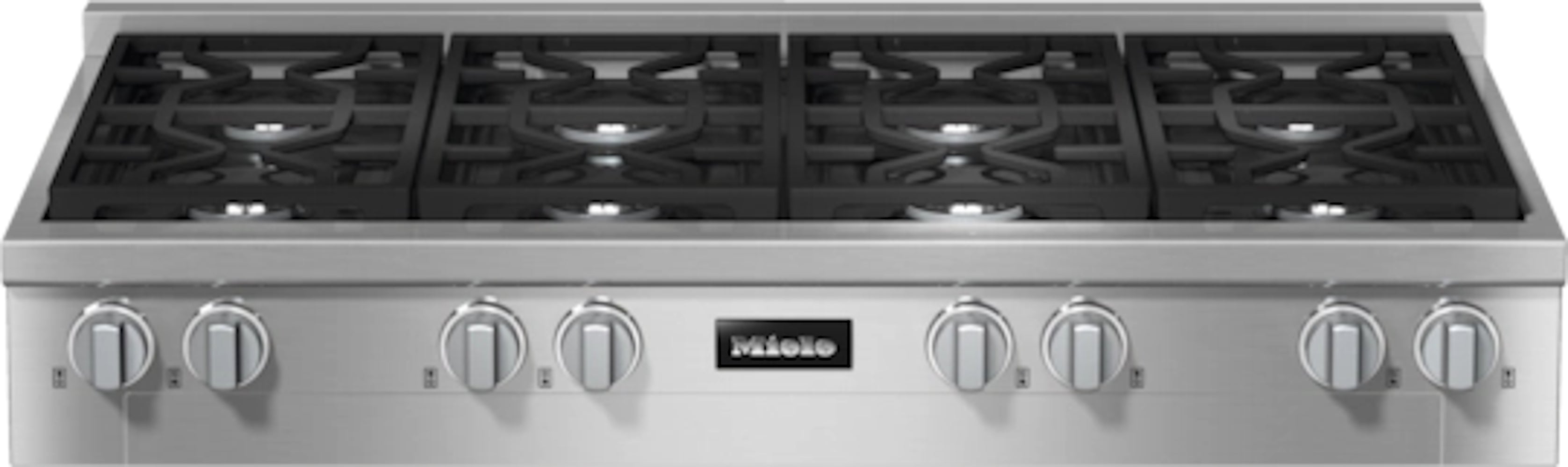 Miele - 48 Inch Gas Cooktop in Stainless - KMR1354-3G