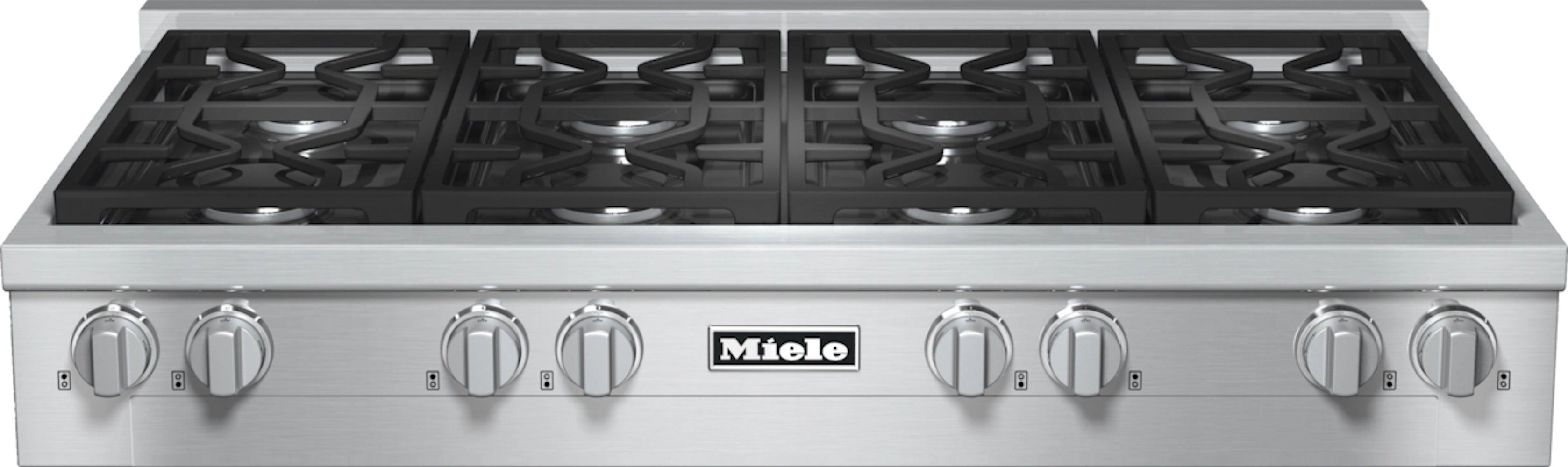 Miele - 48 Inch Gas Cooktop in Stainless - KMR 1354-3 LP