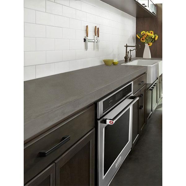 KitchenAid - 5 cu. ft Single Wall Oven in Stainless Steel - KOSE500ESS