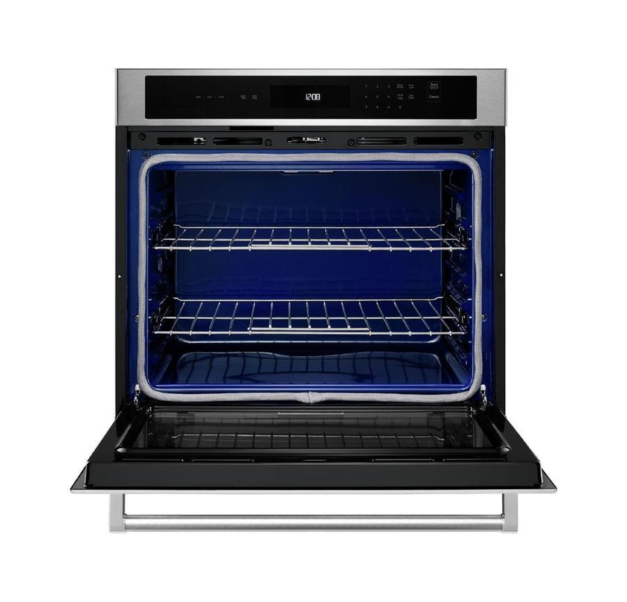 KitchenAid - 4.3 cu. ft Single Wall Oven in Stainless - KOST107ESS