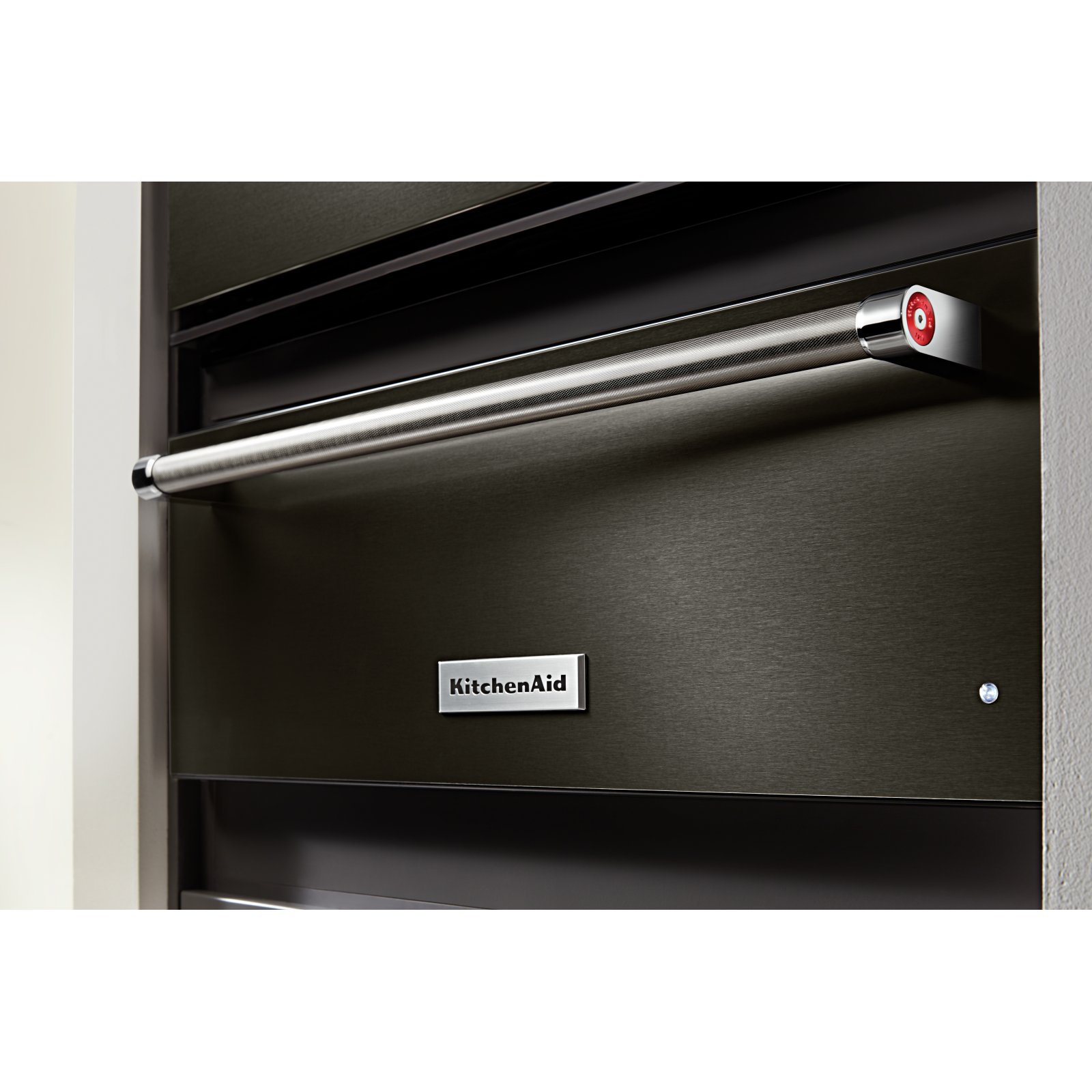 KitchenAid - 29.75 Inch Warming Drawer Wall Oven in Black Stainless - KOWT100EBS
