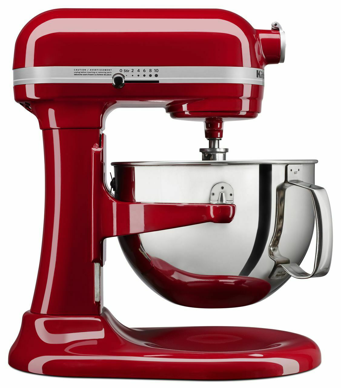 KitchenAid - 6 Quarts Bowl Lift Mixer in Red - KP26M1XER
