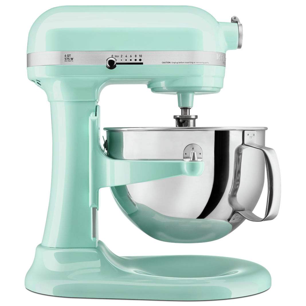 KitchenAid - 6 Quarts Bowl Lift Mixer in Turquoise - KP26M1XIC