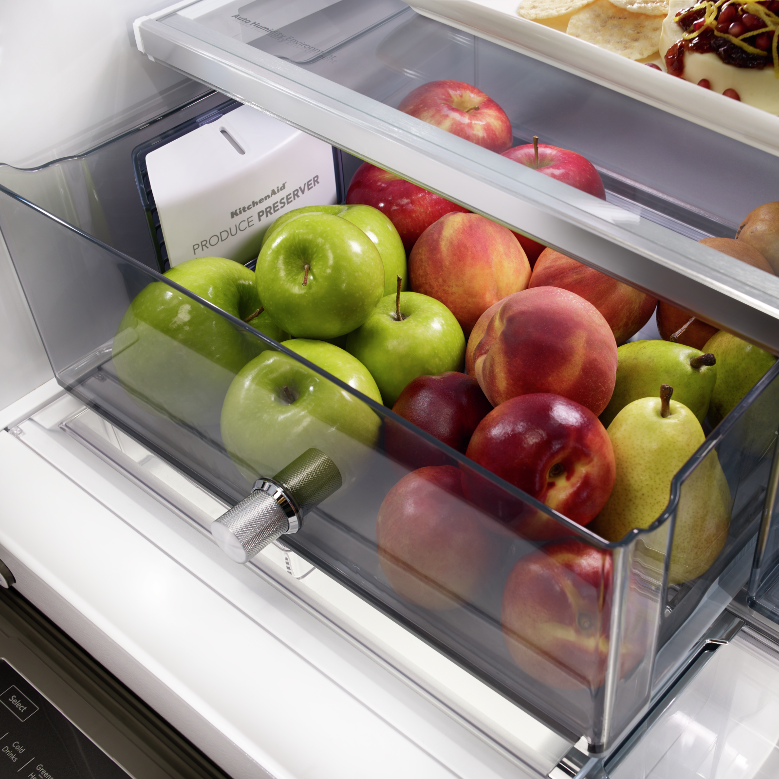 KitchenAid - 36 Inch 25.76 cu. ft French Door Refrigerator in Stainless - KRMF606ESS