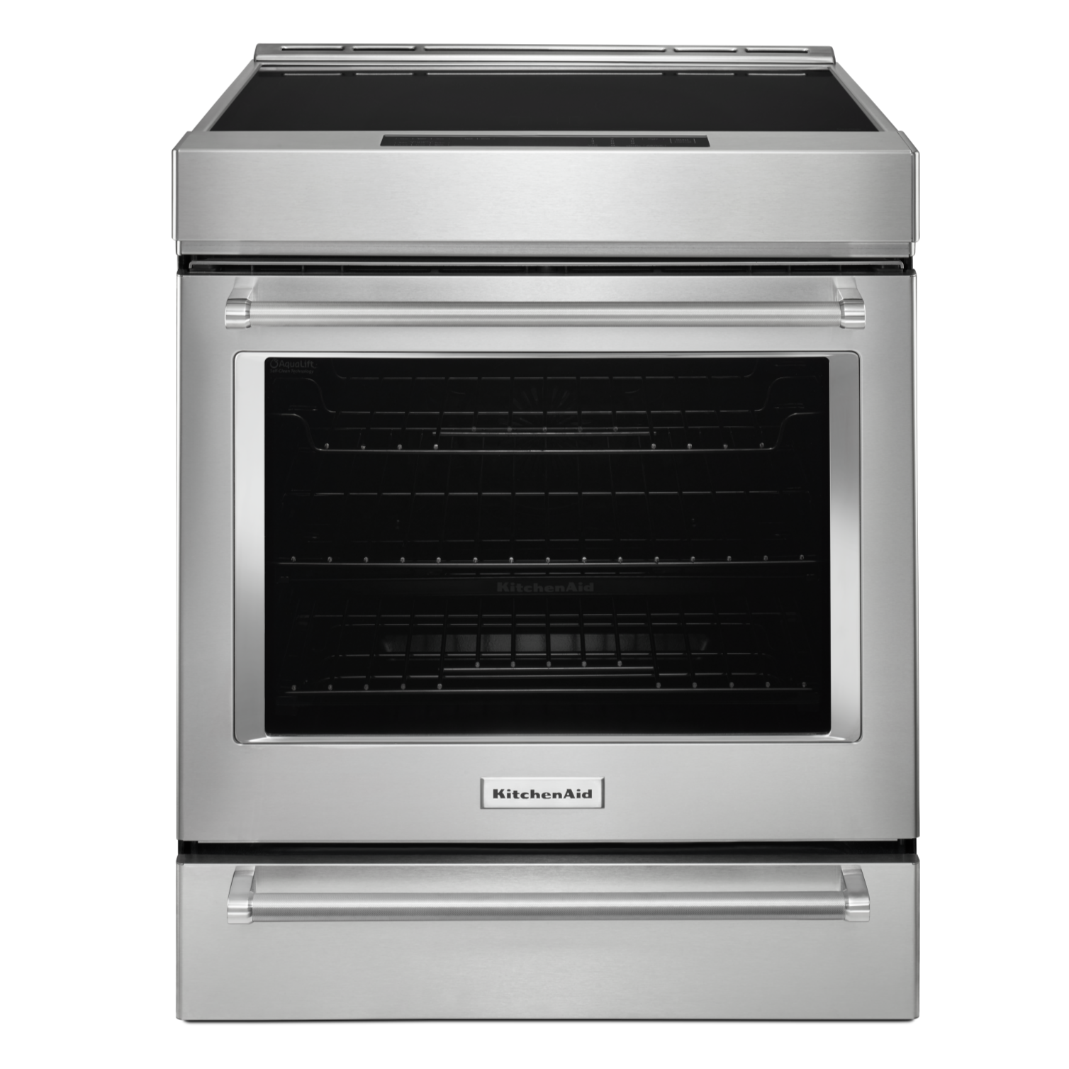 KitchenAid - 6.4 cu. ft Induction Range in Stainless - KSIS730PSS