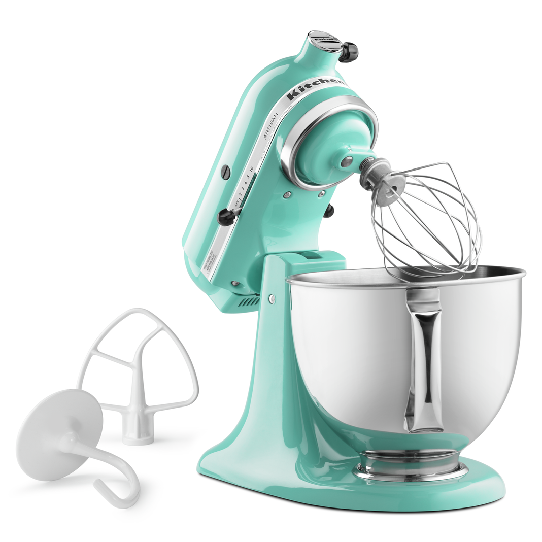 KitchenAid - 5 Quarts Tilt-Head Mixer in Turquoise - KSM150PSAQ